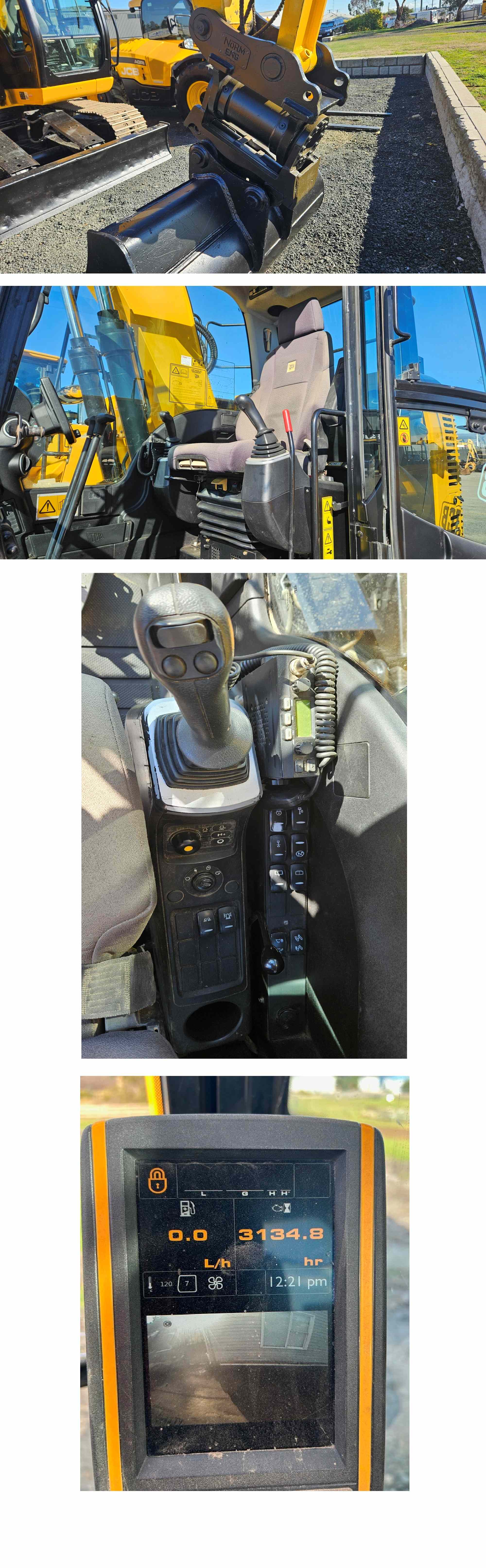 2018 JCB JZ140D-LC excavator Excavator for sale